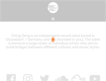 Tablet Screenshot of chingzeng.com
